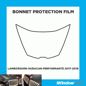 For Lamborghini Huracan PERFORMANTE 17-18 CLEAR Bonnet Scratch Protection Film - Picture 1 of 3