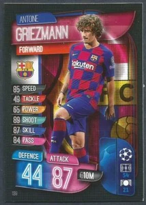 TOPPS CHAMPIONS LEAGUE MATCH ATTAX 2019-20- #139-FC BARCELONA-ANTIONE GREIZMANN - Picture 1 of 1