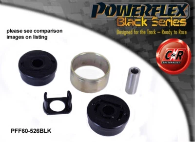 Powerflex Black RR Unten Motor Halterung Buchse für Renault Scenic II 03-09 - Bild 1 von 4