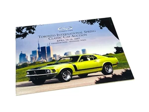Folleto de subasta de autos clásicos RM Auctions Toronto International Spring 2007 - Imagen 1 de 2