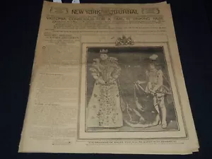 22 de enero de 1901 periódico New York Journal - Victoria hundiéndose rápido - NT 9441 - Imagen 1 de 4