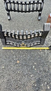 15" and 16" bronze Fire Grates X 3 Cast Iron Log Coal Open Basket Castle Metal - Picture 1 of 4