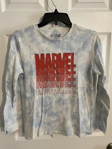 Kid's Retro Marvel T-Shirt Gap Kids Brand XL Size Marvel Comics Long Sleeve Tee - Picture 1 of 7