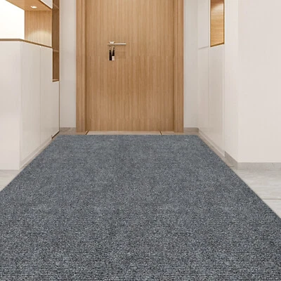 3*1.2m Bodenmatte innen/außen Rrutschfeste Bodenmatte Eingangsmatte Gray - Bild 1 von 4