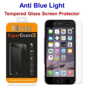 Verre Trempé [ Anti Lumière Bleue ] Bouclier Protecteur D'Ecran Pour IPHONE 6S 6 - Photo 1 sur 9