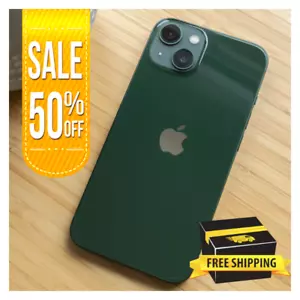 Apple iPhone 13 128GB Green/Black Unlocked Verizon 5G TMobile Good Condition - Afbeelding 1 van 7