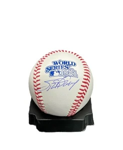 STEVE GARVEY LOS ANGELES DODGERS SIGNED 1981 WORLD SERIES BASEBALL PSA WITNESS - Picture 1 of 4