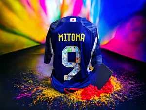 ADIDAS JAPAN MITOMA 9 MANGA EDITION FUSSBALLTRIKOT FUSSBALL SHIRT LARGE BRIGHTON - Bild 1 von 4