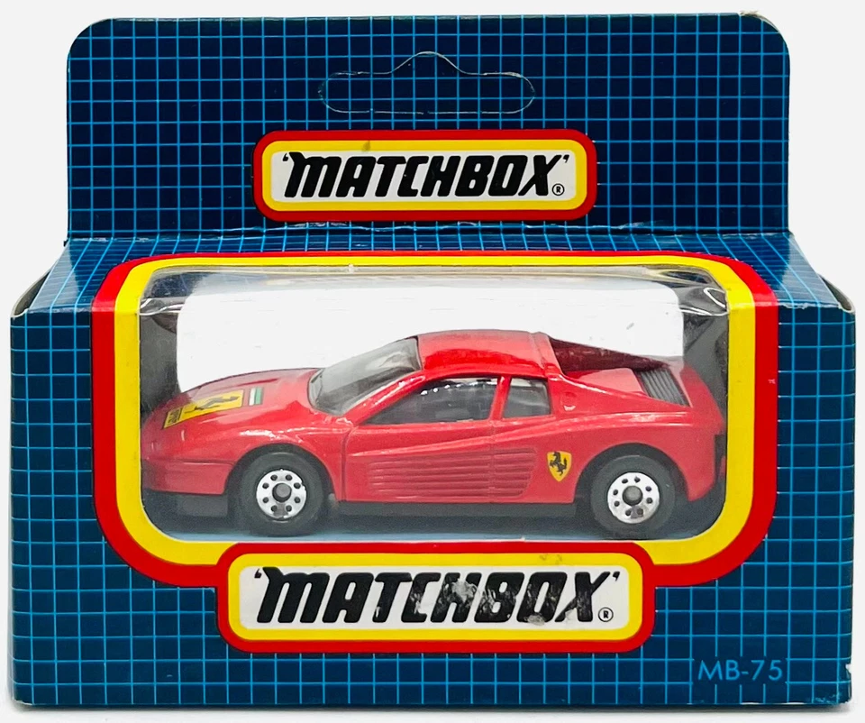 EBOND Modellino Ferrari TestaRossa - MB-75 - Matchbox - 1:59 - 0426 - Immagine 1 di 1