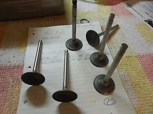 GENUINE GM FACTORY 78-88 Chevy Buick 231 3.8L V6 INTAKE VALVES - Picture 1 of 3