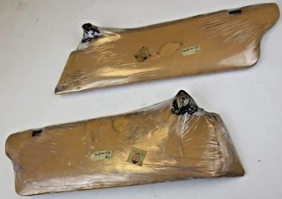 Maserati Biturbo 228 Tipo AM 334 Left Right Beige Tan Sunvisor Sun Visor New NOS - Image 1 of 4
