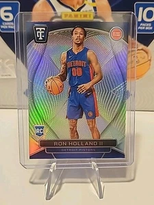 2024-25 PANINI TOTALLY CERTIFIED RON HOLLAND II SILVER MIRROR RC ROOKIE PISTONS - Picture 1 of 2