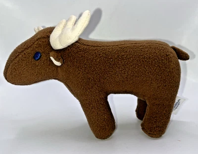 Vintage Baby Gap Plush Brown Moose Stuffed Animal Soft! Foto 1 de 4