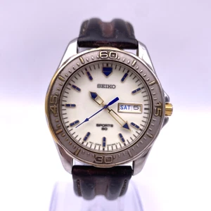 Reloj Pulsera Seiko A4 Sports 50 Cal.7N43C Día Fecha. Lote.154 - Imagen 1 de 13