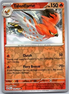 Talonflame 030/193 - Paldea Evolved Reverse Holo| Mix&Match - Picture 1 of 2