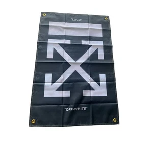 Off-white Off White Virgil Abloh 2x3 Flag ft Outdoor Polyester with Grommets - Picture 1 of 1