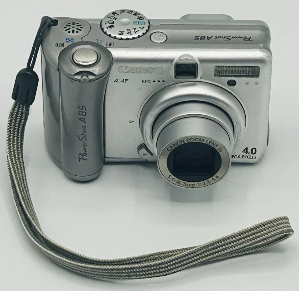 Цифровая камера Canon PowerShot A85 4,0 Мп протестирована и работает с картой - ПРОЧИТАЙТЕ описание - Изображение 1 из 4