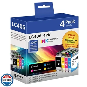 Cartuchos de tinta colorfly LC406 compatibles para Brother lc406 cartuchos de tinta Com - Imagen 1 de 5