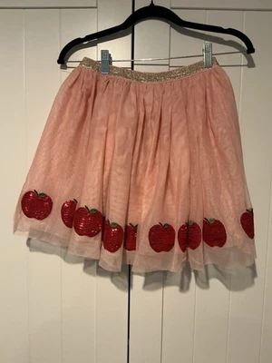 NWOT Gymboree Classroom Cutie Sequin Apple Tulle Skirt Girl's Size 12 - Image 1 of 3