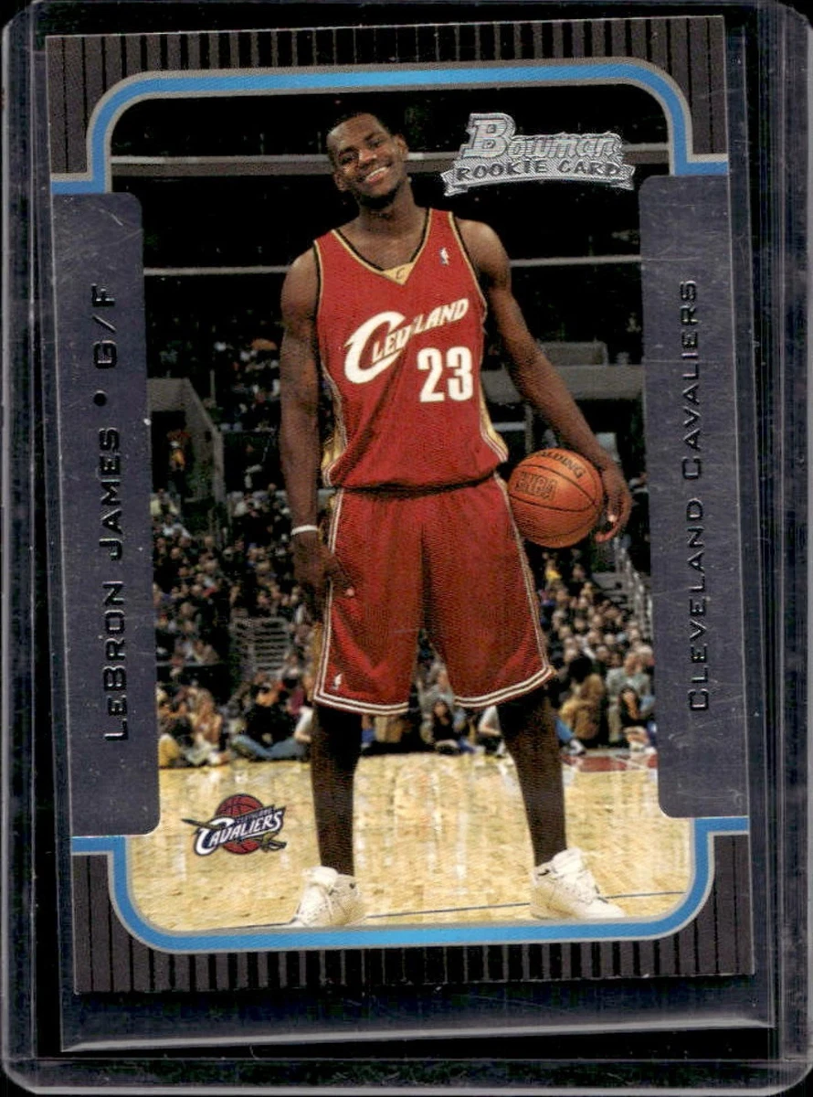 Bowman LeBron James Basketball Rookie Trading Cards & Accessories