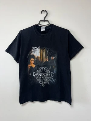 Camiseta De Colección Evanescence The Open Door Tour Negra Gildan Rock Band Para Hombres Talla M Foto 1 de 4