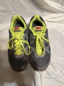 Nike Revolution Running Shoes Womens 10 Gray Pink Yellow Sneaker 488148-007 - Picture 1 of 10