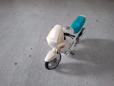 Motorrad BMW R1100 RS, weiß/türkis, 1:12, New Ray - Bild 1 von 4