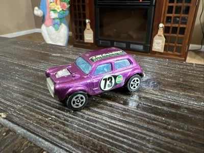CORGI JUNIORS Whizzwheels 1971 BVRT VITA-MIN 1300 MINI COOPER S, Purple Goodliff - Image 1 of 4