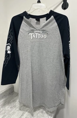 Captain Morgan Tattoo Long Sleeve TShirt Size XL - Image 1 of 4