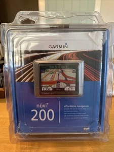 Garmin Nuvi 200 GPS - Affordable Navigation City Pocket Size New in Box - Picture 1 of 6