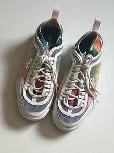 Fila Disruptor 2 Batik Regenbogen Sportschuhe Damen US 8 Plateau Pride - Bild 1 von 11