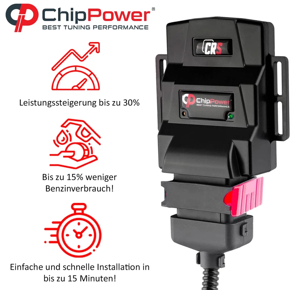 Chiptuning Box CRS für Ford C-Max II 1.5 TDCi 88kW 120PS 2010-2019 ChipPower - Immagine 1 di 4