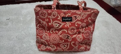Bolso de Mano Longanberger de Lona Paisley Foto 1 de 4