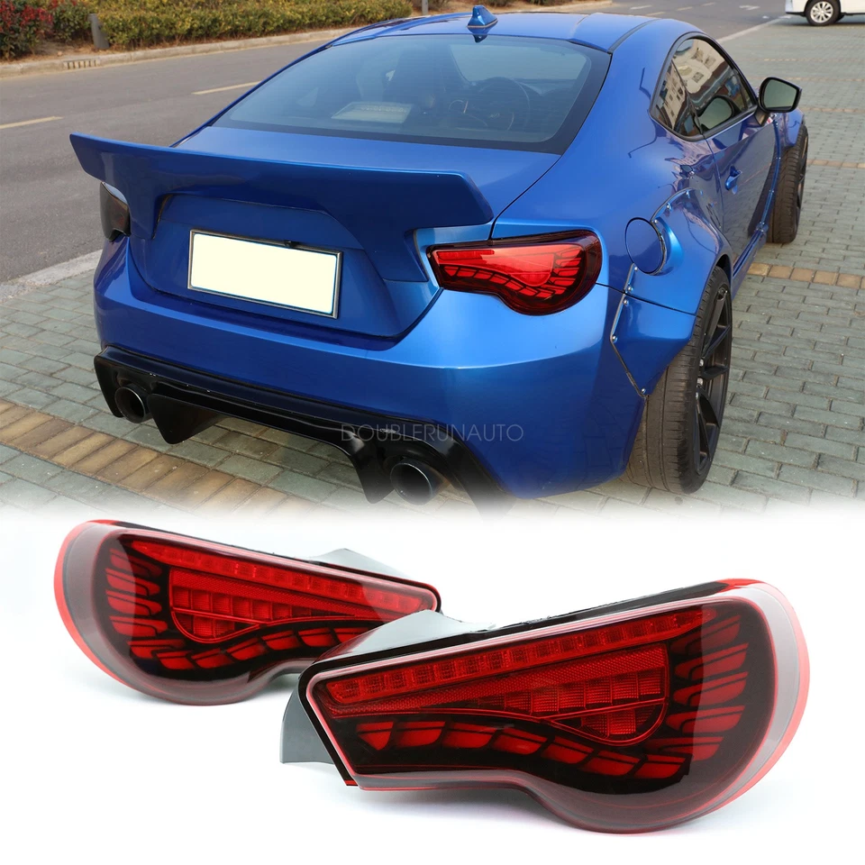 Luces traseras LED Valenti señal secuencial roja USDM para Toyota 86 BRZ FRS 13-21 Foto 1 de 4