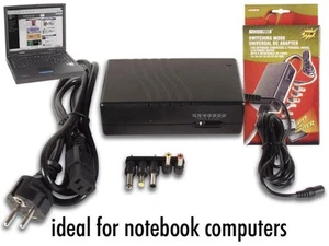 ALIMENTADOR CARGADOR ORDENADOR PORTATIL 70W DE 15 A 24V JUEGO 5 CLAVIJAS BD1746 - Imagen 1 de 1