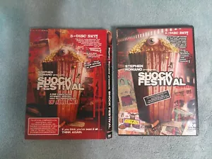 Stephen Romano Presents: Shock Festival (DVD, 2010, 3-Disc Set) Grindhouse *EX* - Picture 1 of 8