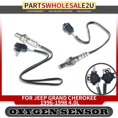 Up & Downstream O2 Oxygen Sensors for Jeep Grand Cherokee L6 4.0L 1996 1997 1998 - Image 1 of 4