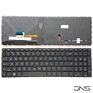 New for HP ZBook Firefly 15 G8 15 G7 With Backlit Laptop US English Keyboard - Afbeelding 1 van 5