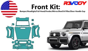 For Mercedes-Benz G Class AMG 63 19-24 Front Paint Protection Film PreCutKit PPF - Picture 1 of 7