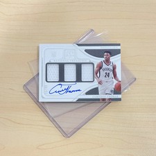 */99 Auto on Card* RJA Panini National Treasures Cameron Thomas Rookie RC Patch