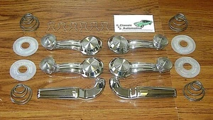 Window Crank Door Handle 20pc Kit Chevelle Camaro GTO Nova clear Impala Cutlass - Picture 1 of 5