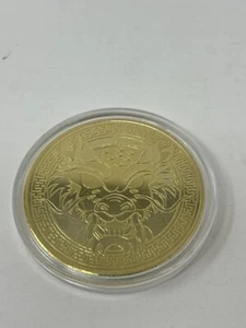 Anaheim Ducks 30 Anniversary Lunar New Year Gold Coin Year Of The Dragon 2024 - Picture 1 of 2