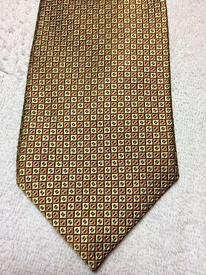 T HARRIS CORBATA HOMBRE REJILLA AMARILLA Y DORADA 3,5 X 61 Foto 1 de 4