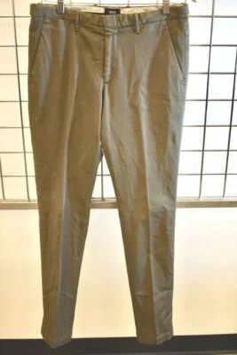 Pantalones HUGO BOSS Hunter verde pierna recta para hombre algodón caqui talla 30R a la venta Foto 1 de 4