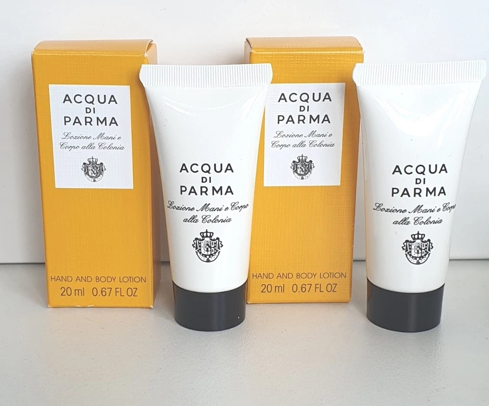 2x 20 ml Acqua di Parma Colonia Hand and Bodylotion Handcreme Reisegröße NEU