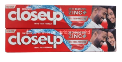 Closeup Everfresh Toothpaste - Red Hot 140g x 2 - Image 1 of 2