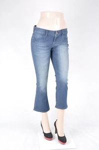 "EXPRESS" Damen Stretch Denim Capri Slim Boot Stella Cut Jeans Vintage #WG-393 - Bild 1 von 3