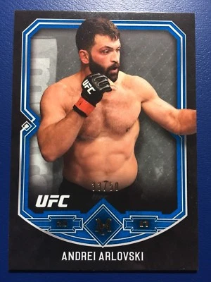 ANDREI ARLOVSKI 2017 Topps Museum Collection SAPPHIRE PARALLEL #D 33/50 - Image 1 of 2