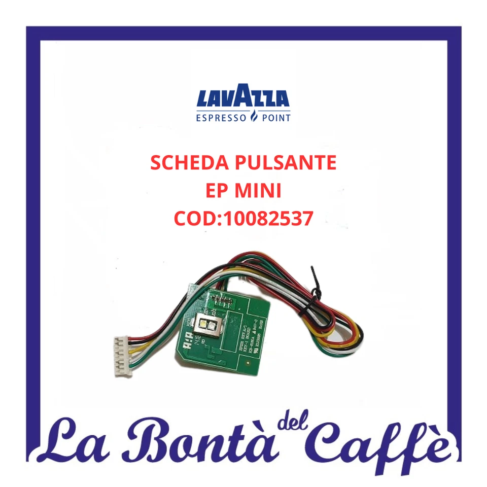 RICAMBIO ORIGINALE SCHEDA PULSANTE  LAVAZZA POINT  EP MINI COD:10082537 - Imagen 1 de 1