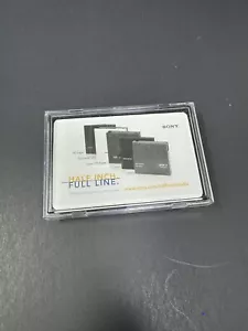 Vintage Sony Spielkarten DLTtape | halber Zoll volle Linie | Werbung im Karton - Bild 1 von 3